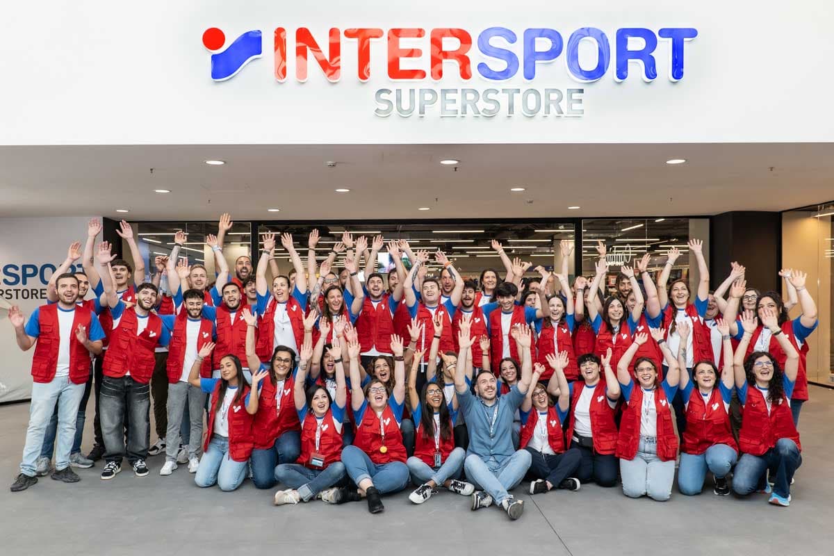 Team Intersport al completo
